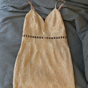 Pink lace Tobi dress